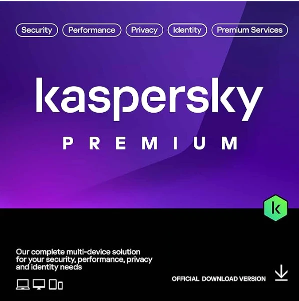 Упаковка лицензии Kaspersky Premium